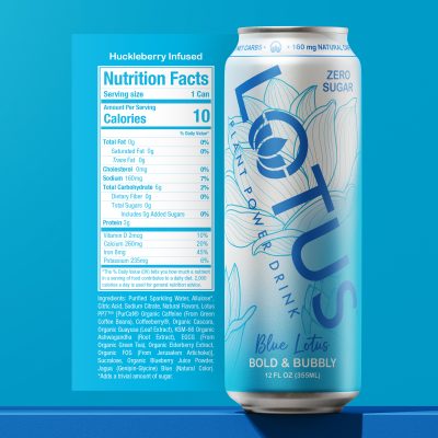 Blue Lotus Zero Sugar RTD Can