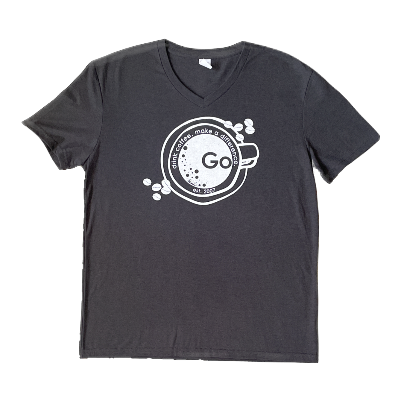 Make a Difference T-Shirt - Charcoal