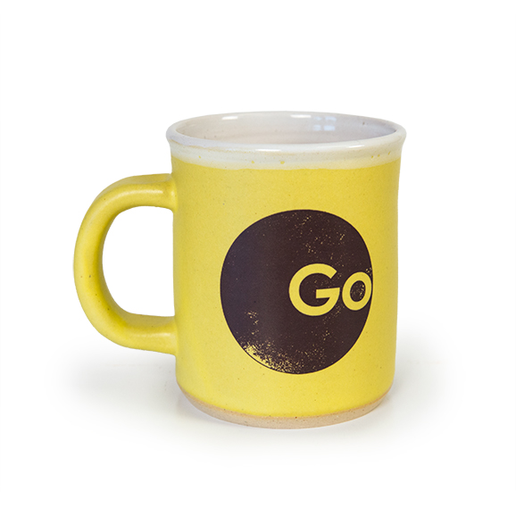Go Make A Difference Mug Yellow