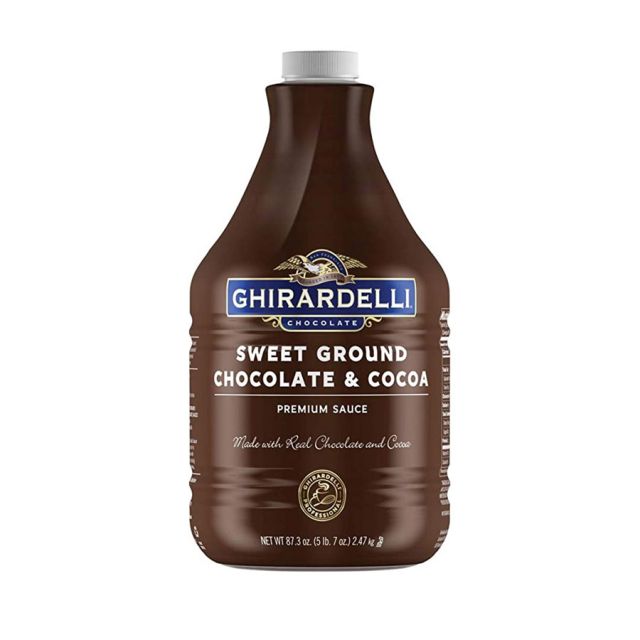 Ghirardelli Sweet Ground Chocolate Sauce Case
