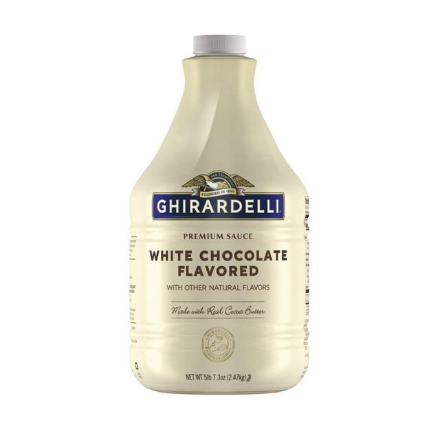 Ghirardelli White Chocolate Sauce Case